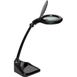 MAUL 8261290 LED-Lupenleuchte  iris LED sw