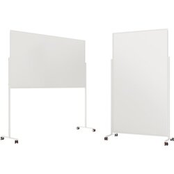 magnetoplan® 1181100 Whiteboard Vario 100x180cm Rahmen weiß