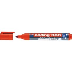 edding 4-360002 Boardmarker 360 1,5-3mm Rundspitze nachfüllbar rt