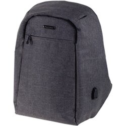 LIGHTPAK® 46153 Rucksack SAFEPAK Polyester grau