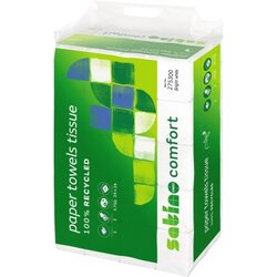 Satino by WEPA 275300 Papierhandtuch 24x24cm 2lg Z-Falz hw 3.750Bl.