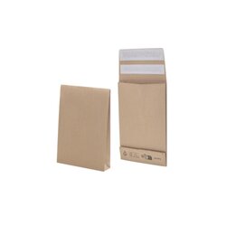 e-Green 00069112 Faltentasche KB  162x229x40+100mm br 250St