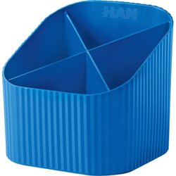 HAN 17238-914 Schreibtischköcher Re-X-LOOP 4Fächer RC blau