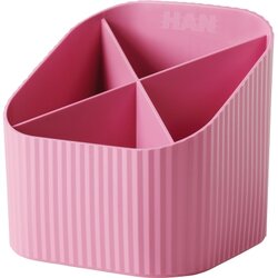HAN 17238-956 Schreibtischköcher Re-X-LOOP 4Fächer RC rosa