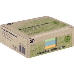 Soennecken 5868 Haftnotiz oeco RC 125x75mm 100Bl. sort. 12St.