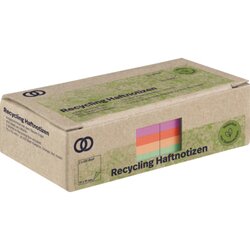 Soennecken 5873 Haftnotiz oeco RC 75x75mm 400Bl. sort. 2St.