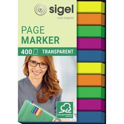 SIGEL HN617 Haftmarker 6x50mm sortiert 400 St./Pack.