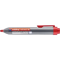 edding 4-12002 Boardmarker retract 12 1,5-3mm Rundspitze rot
