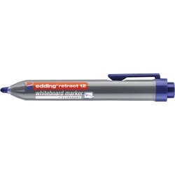 edding 4-12003 Boardmarker retract 12 1,5-3mm Rundspitze blau