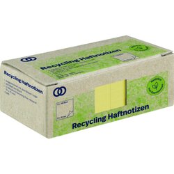 Soennecken 5872 Haftnotiz oeco RC 75x75mm 100Bl. gelb 12St.