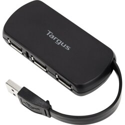 Targus ACH114EU USB-Hub USB2.0 4fach 