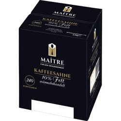 Maitre 64391 Kaffeesahne 10% 10g 240St