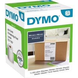 DYMO® S0904980 Versandetikett 104x159mm weiß 220 Etik./Rl.