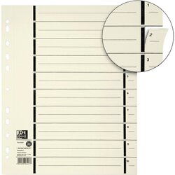 Oxford 400004671 Trennblatt DIN A4 mP 230g Karton ch 100 St./Pack.