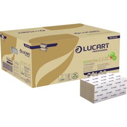 Eco Natural 863049 Papierhandtuch 2lagig 21x25,3cm 3.800Blatt
