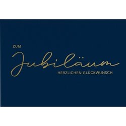 Perleberg 774-0007 Karte Jubiläum Lifestyle 