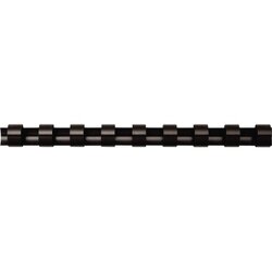 Fellowes® 5349302 Plastikbinderücken 32mm schwarz 50 St./Pack.