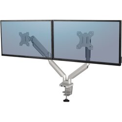 Fellowes® 8056501 Monitorarm doppelt Platinum Series silber