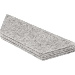 Nobo® 1905326 Filzpad-Nachfüllpack Tafelwischer 10 St./Pack.