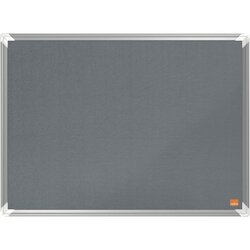 Nobo® 1915194 Notiztafel Premium Plus 45x60cm Filz grau