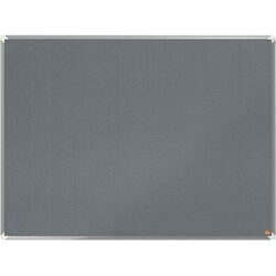 Nobo® 1915196 Notiztafel Premium Plus 90x120cm Filz grau