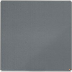 Nobo® 1915197 Notiztafel Premium Plus 120x120cm Filz grau