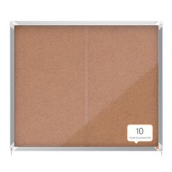 Nobo® 1915332 Schaukasten Premium Plus Innen Schiebetür 15xA4