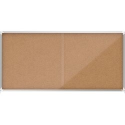 Nobo® 1915333 Schaukasten Premium Plus Innen Schiebetür 27xA4