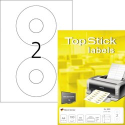 without brand 8696 CD-Etikett TopStick  117mm ws 200St
