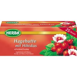 HERBA 7674 Tee Hagebutte 25 St./Pack. 