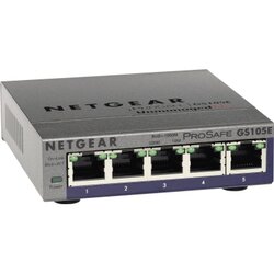 NETGEAR GS105E-200PES Switch 5-Port Gigabit Plus Etherne