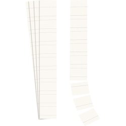 Ultradex 140608 Einsteckkarte Planrecord 60x32mm weiß 90 St./Pack.