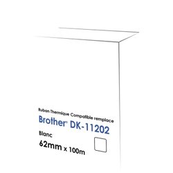 Quattro-Print KREBDK11202 Etikett wie DK-11202 ws 300 St./Pack.