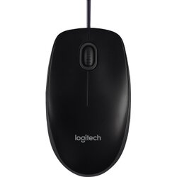 Logitech 910-003357 Optical Maus B100 USB schwarz 