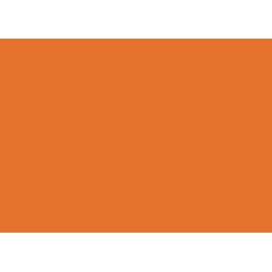 HEYDA 204711241 Tonpapier 50x70cm 130g orange 25 St./Pack.