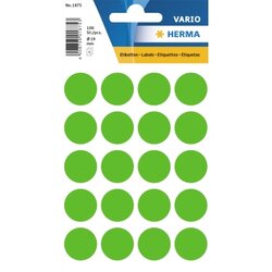 HERMA 1875 Markierungspunkt 19mm grün 100 St./Pack.