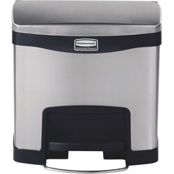 Rubbermaid 1901982 Tretabfalleimer Slim Jim 15l