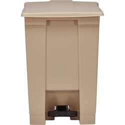 Rubbermaid FG614500BEIG Tretabfalleimer Step-On Kunststoff 68l beige