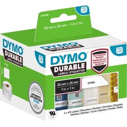 DYMO® 2112286 Etikett 25x25mm ws 2x850 St./Pack.