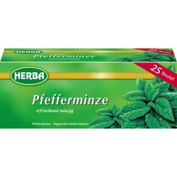 HERBA 7669 Tee Pfefferminze 25 St./Pack. 