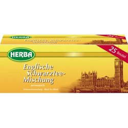 HERBA 7675 Tee Engl. Schwarztee 25 St./Pack.