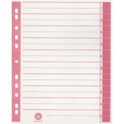 without brand 9541103100 Trennblatt  RC A4 ch/rt 100St