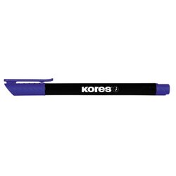 Kores M22103 Permanentmarker Strichstärke M blau