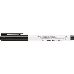 Faber-Castell 159502 Wäschemarker Rundspitze schwarz