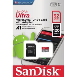 SanDisk QUA4-032G-GN6MA Speicherkarte SDHC 32GB 