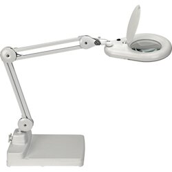 MAUL 8263502 LED-Lupenleuchte  viso Standfuß ws