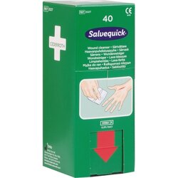 Salvequick 1009301 Wundreinigungstuch 40St. 
