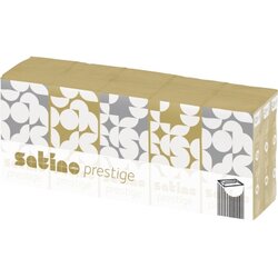 Satino by WEPA 113940 Taschentücher Prestige 4lg. ws 15x10 St./Pack.