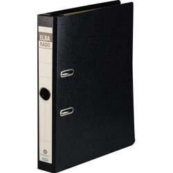 ELBA 100081046 Hängeordner rado DIN A4 50mm Hartpappe schwarz