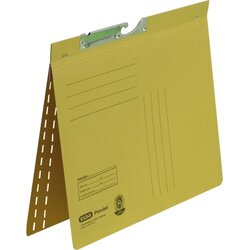 ELBA 100560094 Pendelhefter DIN A4 kaufm. Heftung 250g Karton gelb